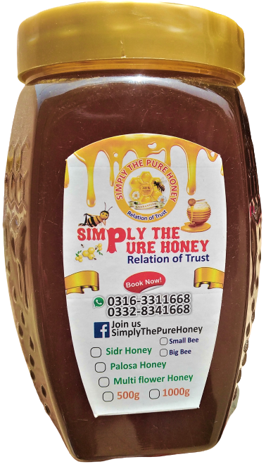 Multi flower Forest Honey  of Big Bees(جنگلات کا بڑا شہد)